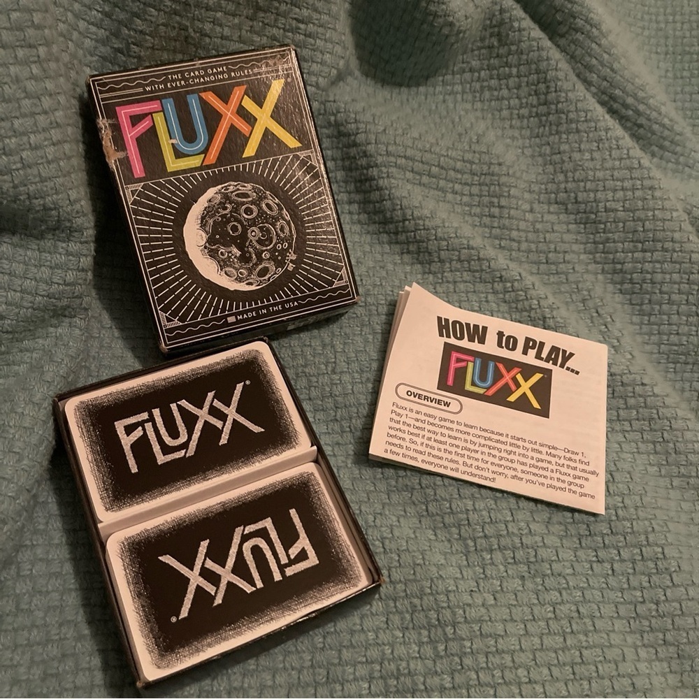 Fluxx 5.0 The Card Game With Ever-Changing Rules From Looney Labs Made in USA